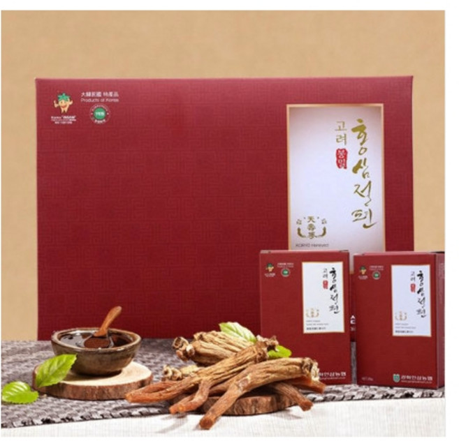 [강화인삼농협] 강화 봉밀 홍삼 절편, 200g, 1개