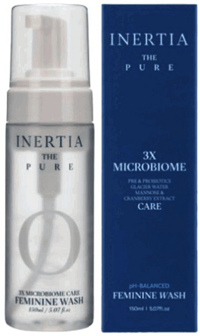 이너시아 더퓨어 여성청결제 150ml 저자극 Y존청결제 거품제형 여성청결제 150ml, 1개