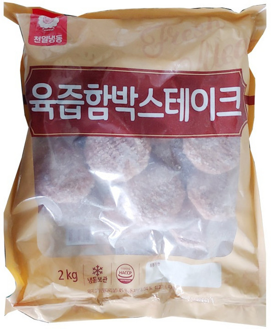 천일 육즙 함박 스테이크, 1개, 2kg