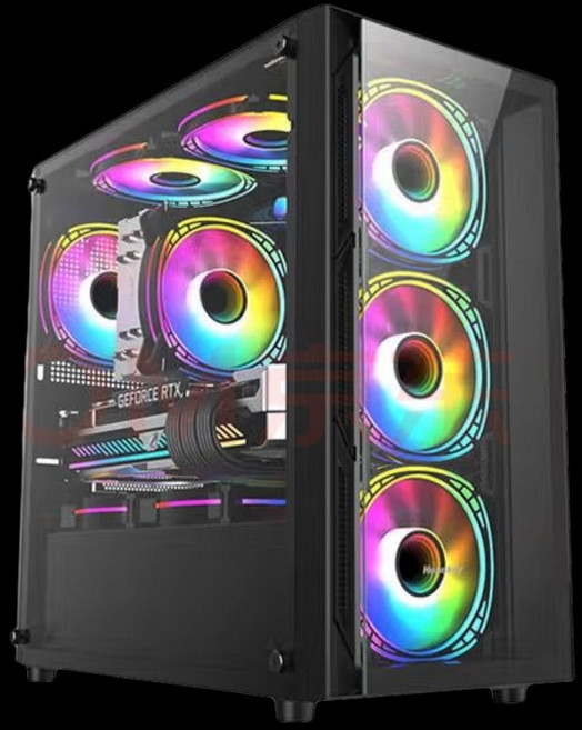 케이스 미들타워 PC 수냉식 데스크탑본체 조립, G20 라이트닝 나사, 1개