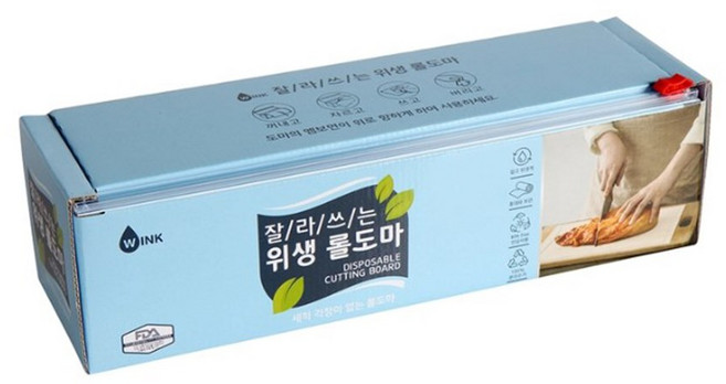 코스트코 윙크 위생 롤 도마 30CM X 15M 잘라쓰는 도마 + 사은품, 1개