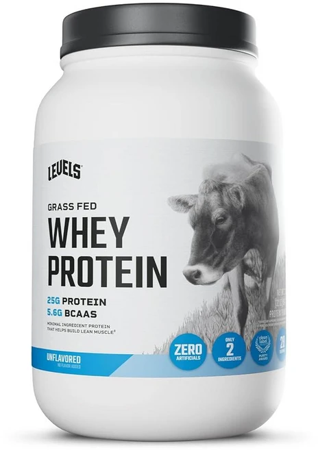 레벨스 목초 사육 유청 단백질 파우더 24G 더블 초콜릿 0.5kg 단백질보충제, Levels Nutrition 2파운드(1팩), 1개, 0.5 - 쿠팡
