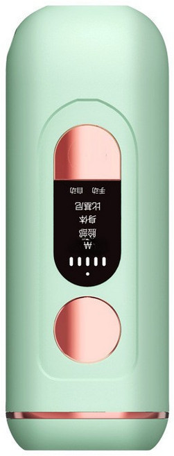남성용 레이저 무통증 셀프 대용량 브라질리언, IPL, T63 연한 그린 일본 규격