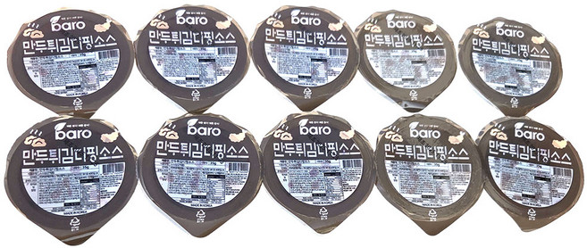 새마원 미니 일회용 만두간장소스 새우 튀김 디핑 딥핑 소스 만능 맛간장, 10개, 35g