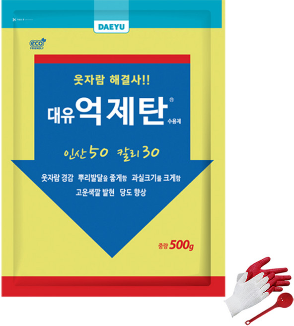 대유 억제탄 수용제 500g 고농도 인산 칼리, 1개