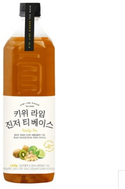 룩아워티 키위 라임 진저 티베이스, 1.3kg, 1개