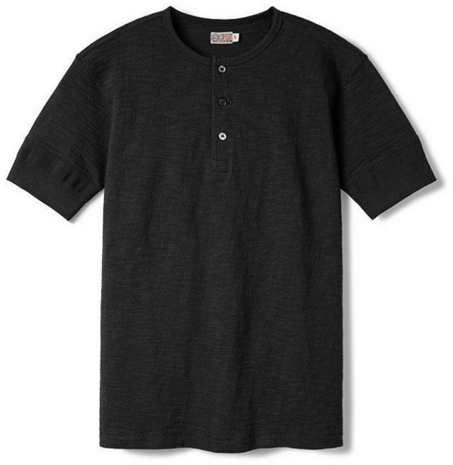 bronson 브론슨 탐킨스 헤비웨이트 무봉제 300g 헨리넥 반팔 티셔츠 JS1077