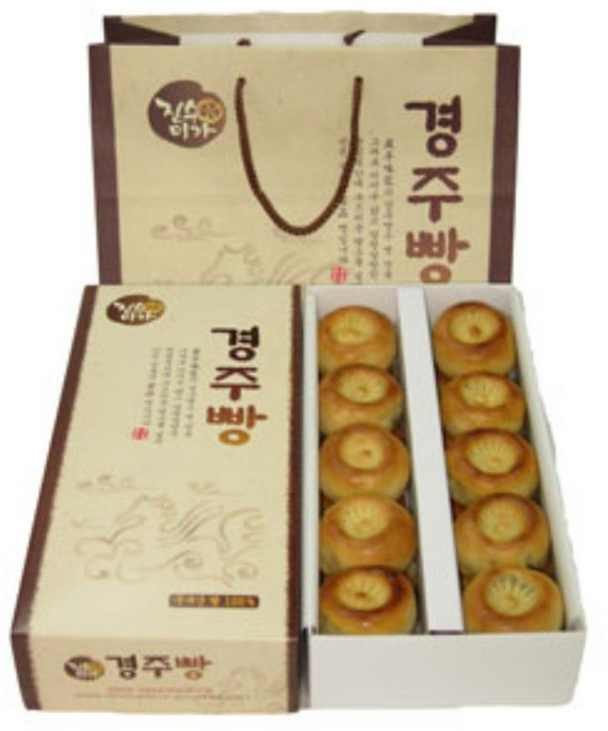 경주빵 20개입 국내산 팥 100%, 20개, 35g