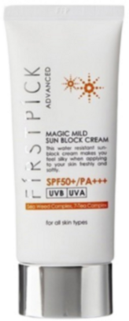 [선크림] 퍼스트픽 매직 썬크림 SPF50+/PA+++, 60ml, 2개