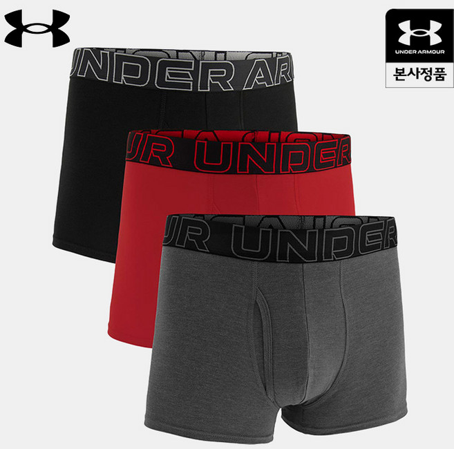 [정상가 59000원] (3종세트)UA 퍼포먼스 코튼 남성 드로즈 Boxerjock 138