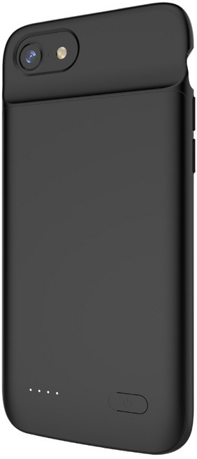 아이앤지코리아 아이폰 11 시리즈 전기종 배터리 케이스, 블랙, 아이폰8(3200mAh)