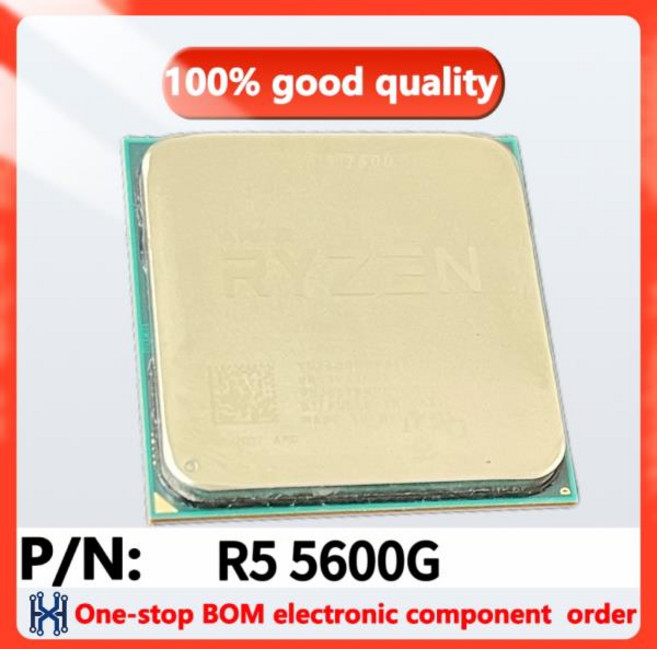 100% 좋은 품질 Ryzen 5 5600G 3.9GHz 6코어 12스레드 AM4용 팔레트화되었지만 쿨러 없음