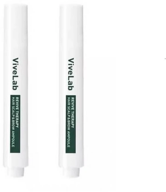 바이브랩 리바이브 테라피 헤어 스칼프 앤 브로우 앰플, 15ml, 2개 - 쿠팡