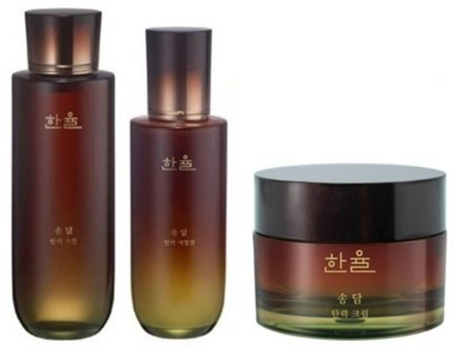 한율 송담 탄력 시즌2 기초 3종(스킨+에멀젼+크림), 1세트