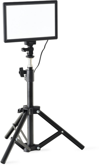 알파믹 LED 지속광조명 미니 삼각대 세트 방송 제품사진 촬영, 1개