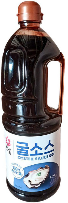 백설 굴소스 2.1kg 6개입 업소용, 6개