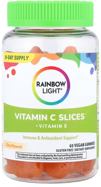 Felicewald Collaborating Partners 필리체발트 하이포텐시 비타민C 125mg 무향료 무색소 타피오카 레인보우라이트 펙틴 비건 60젤, 1개, 60정 - 쿠팡