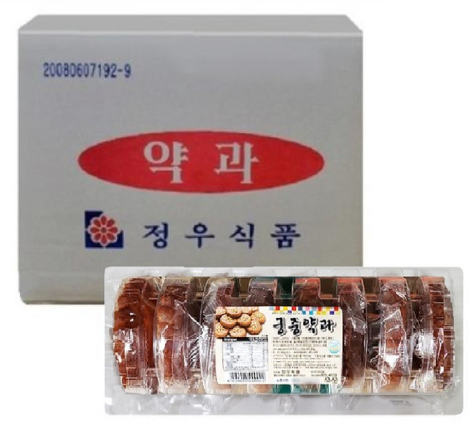 전통 궁중약과 8입 300g HACCP식품 줄약과 추억의 옛날과자 달달 달콤한 간식 맛있는약과, 20개