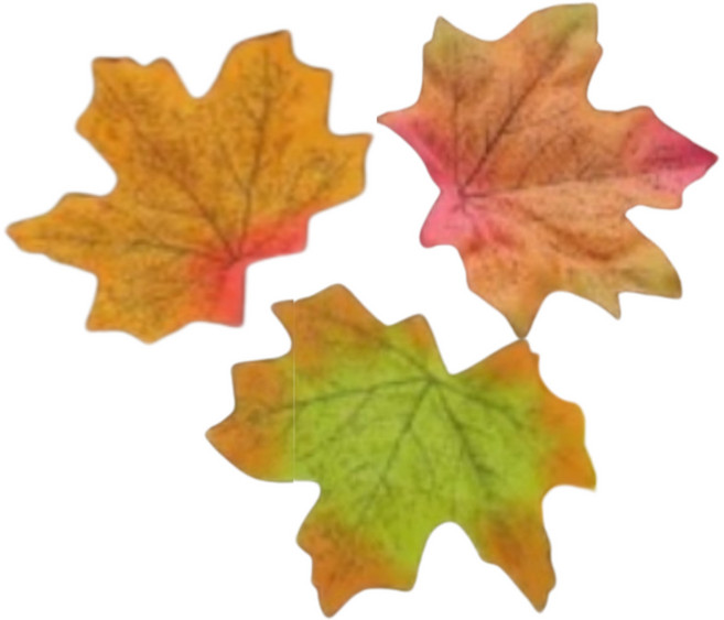 단풍잎 고급 인공 낙엽 가을 추석 꾸미기, 1개, [가을 인공 낙엽] 단풍잎 150p(각 50p)