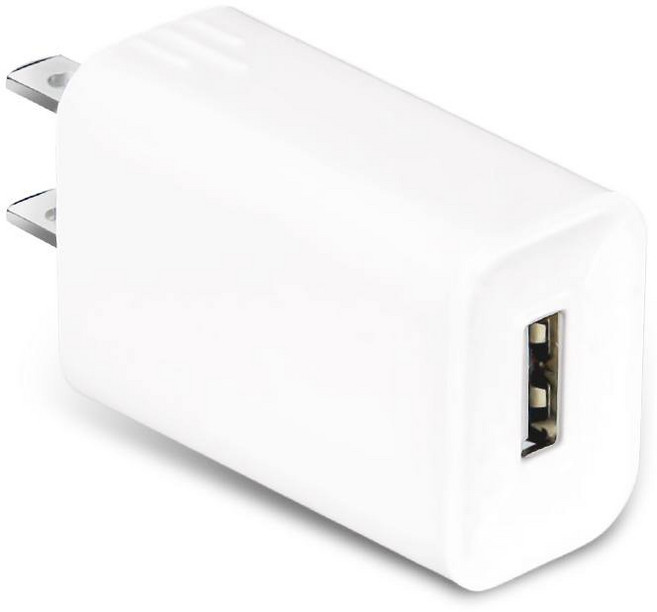 USB 智能充電器 1A 5V 國際電壓 AC100-240V 適用iphone/android, USB-511A, 1個