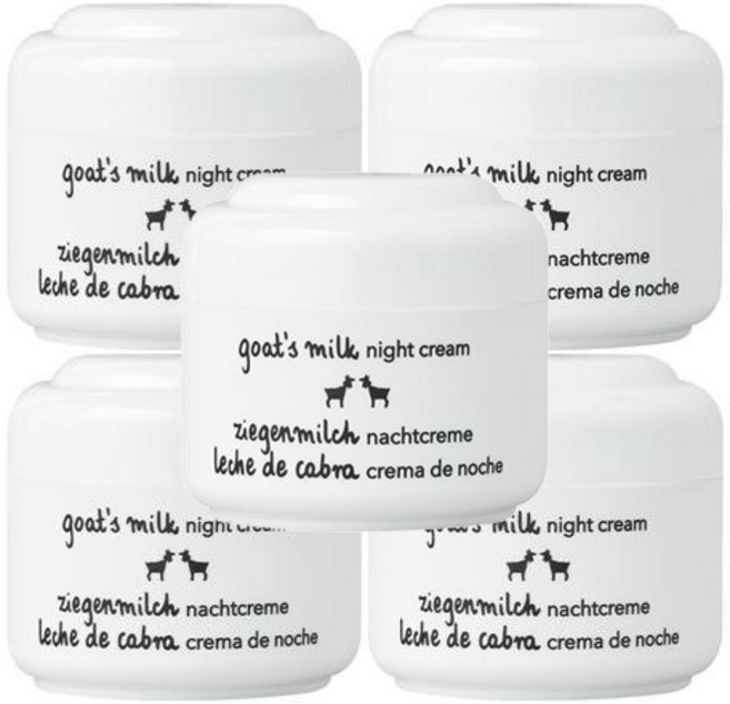 지아자 산양유 나이트크림, 50ml, 5개