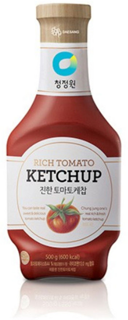 청정원 진한토마토케찹, 3개, 500g