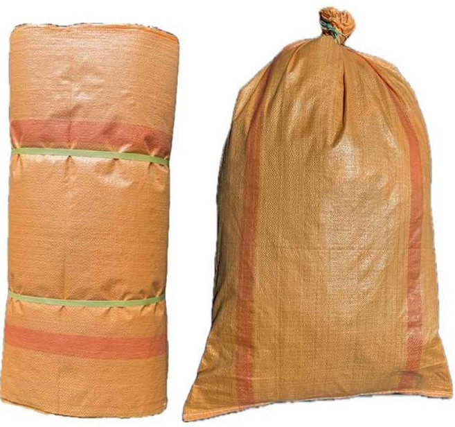 수입마대 신재 75x110 오렌지색 공사현장 재활용 쓰레기 폐기물 분리수거 (혜영상사), 100개