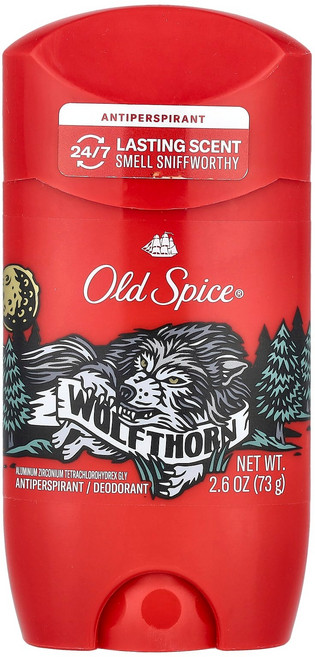 올드 스파이스 산뜻 케어제 및 데오드란트 울프톤 73g(2.6oz) OPC-03861, 73g, 1개