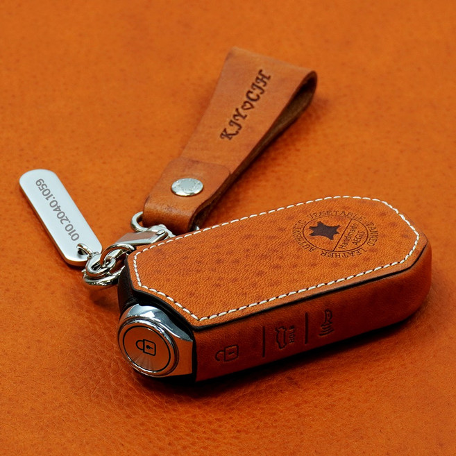 이지스오토랩 기아 모하비 더마스터 스팅어 키케이스 호환, 리츠S K-05(카멜)