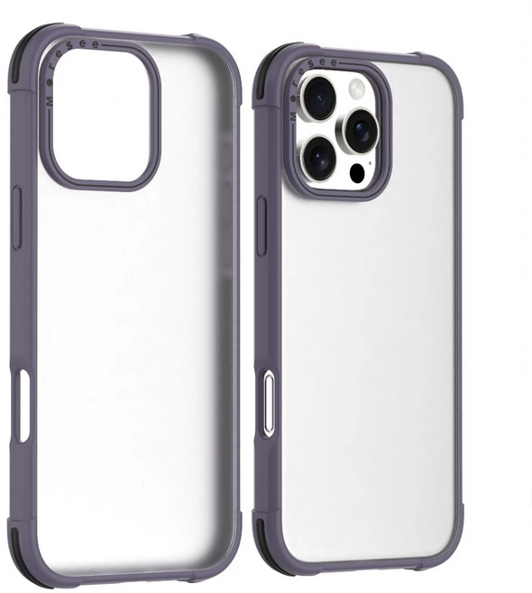 Apple i-Phone16軍規防摔手機殼 輕巧防震 簡約時尚。