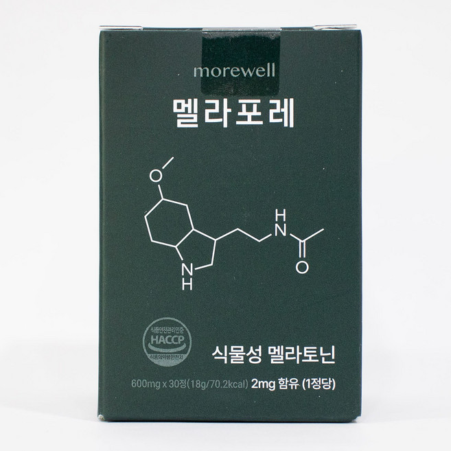 쿠르쿠마 수면법 멜라포레 Melafore 정, 1개, 30정