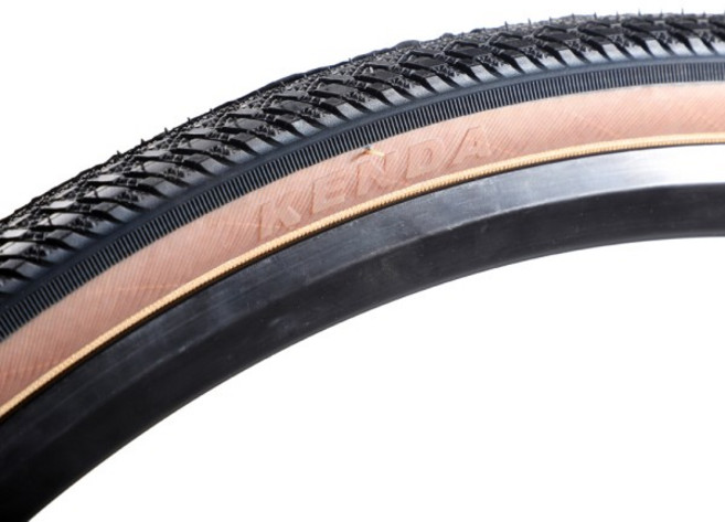 Kenda 새로운 자전거 타이어 700x35C 37-622 갈색 도로 초경량 580g 저저항, 01 1pc 700x32C brown