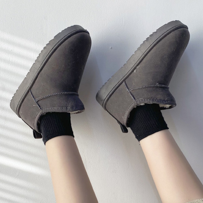 라블 여성용 숏털부츠