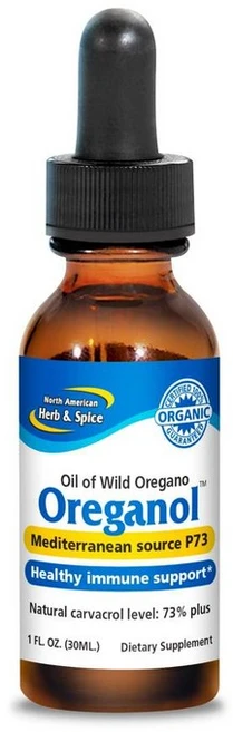 노스 아메리칸 오레가놀 식용 오레가노 오일 P73 North American Herb & Spice Oreganol, 1개, 30ml - 쿠팡