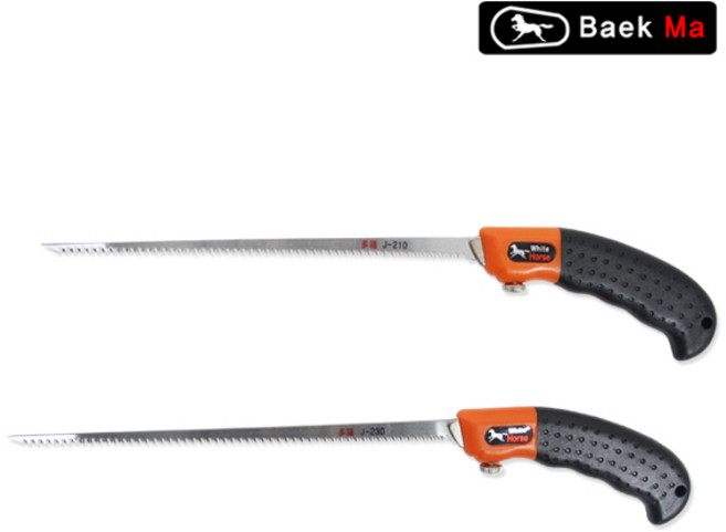 백마 쥐꼬리톱 J-210 날교체식톱, 1개, 톱날만 210mm