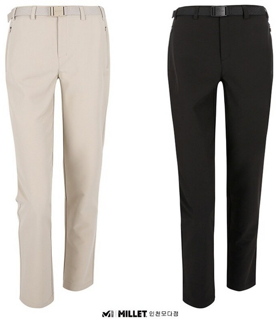 밀레 LD 봄 기본 팬츠2_MVTSP801 강력추천상품 여성 간절기용 베이직 팬츠 일상 등산 운동 골프 여행 작업복_IC