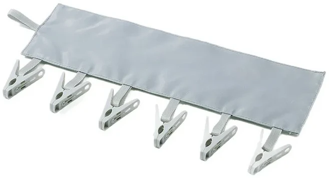 1/2pcs 나일론 메쉬 세탁 바구니 손잡이 통기성 접이식 휴대용 더러운 옷 주최자 대용량, 01 Gray-2pcs