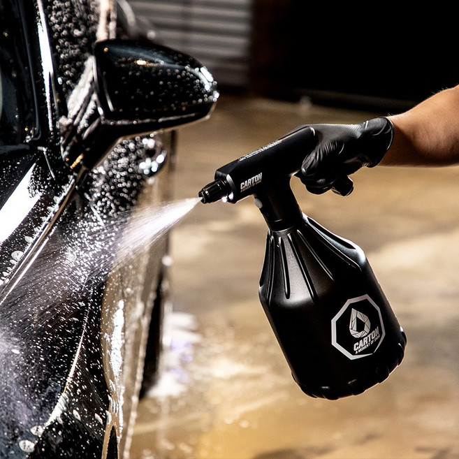 레모토 카톤 전동분무기 2.0L 자동차 세차 압축분무기, 2.0L 블랙, 1개