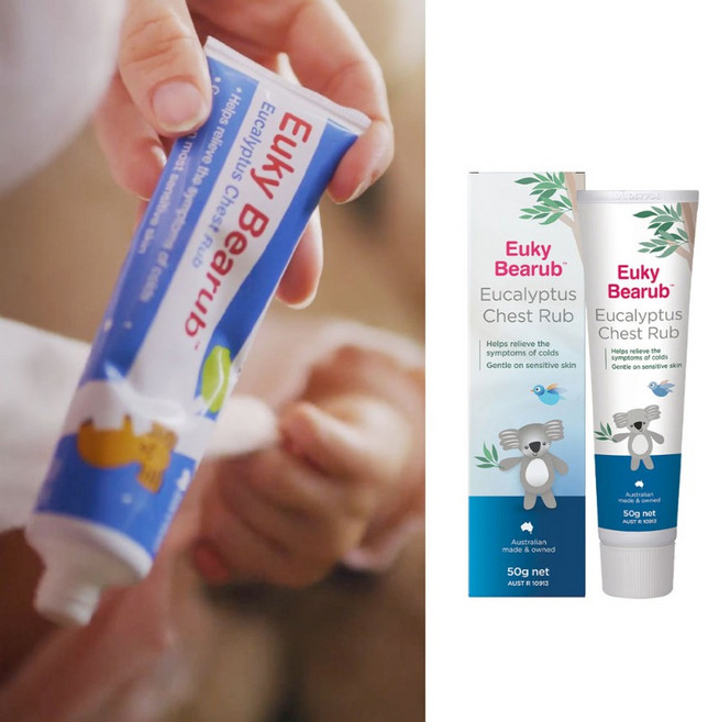 국내배송 호주 유키베어럽 바르는 감기크림 유칼립투스 50g, 1개