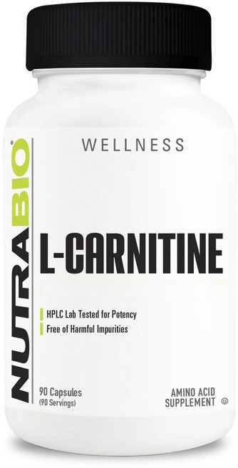 Nutrabio 左旋肉鹼膠囊, 1罐, 90顆
