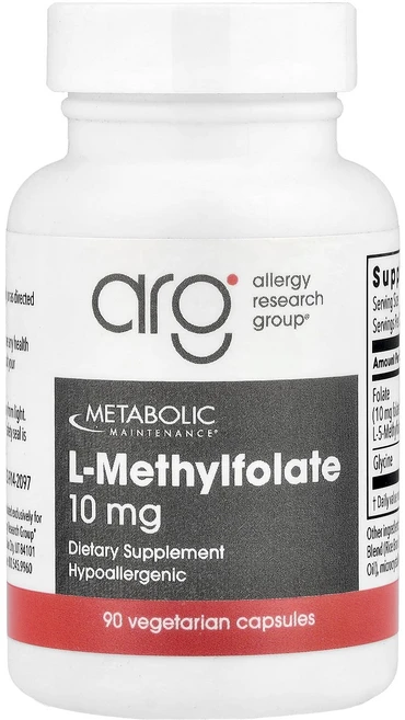 메타볼릭메인터넌스 L-메틸엽산 10mg 캡슐 90정, 2개 - 쿠팡