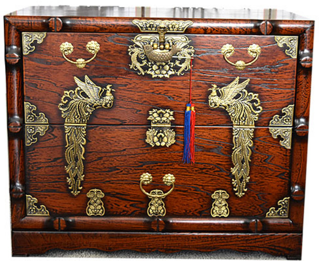 남원춘향공방 제기함 오동나무 봉황제기함 2.5자 2자 서랍형제기함 제사 제기세트보관함, 1개, 봉황제기함 2.5자 반오동