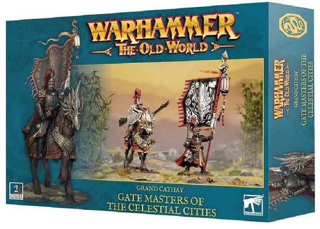 Warhammer The Old World: Grand Cathay: Gate Masters of The Celestial Cities GWS 06-204 소장용 피규어 성인