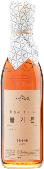 시골기름집 중국산 맑은 들기름, 1개, 350ml