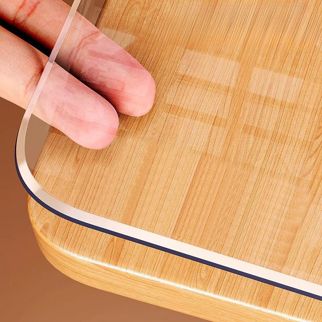 시스슈 프리미엄 유리대용 투명매트 방수 내유성 실리콘 에코 매트 투명 식탁매트다용도매트 2-3mm 시스슈, 투명, 1개, 60*120cm