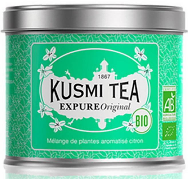 쿠스미티 유기농 엑스퓨레 오리지날 메탈틴 티, 100g, 1개