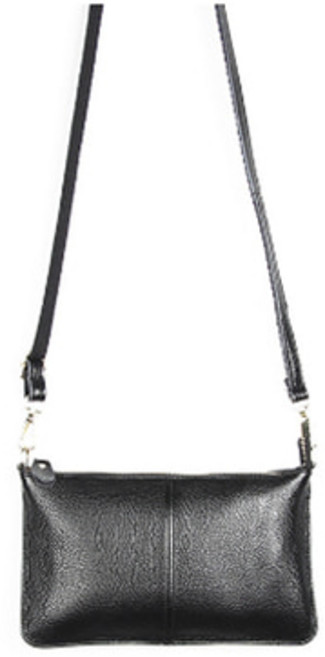 소가죽 클러치 크로스백 미니백 여성가방 블랙