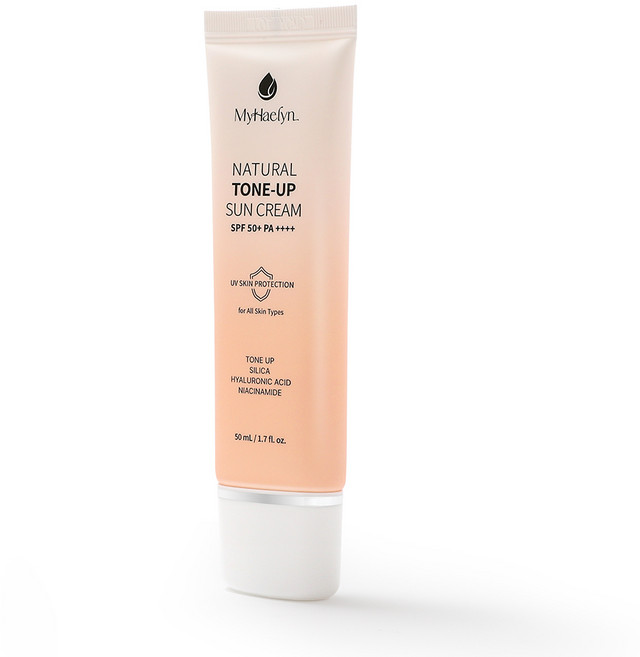 {Myhaelyn} 마이해린 내추럴 톤업 선크림 SPF50+ PA++++, 2개, 50ml