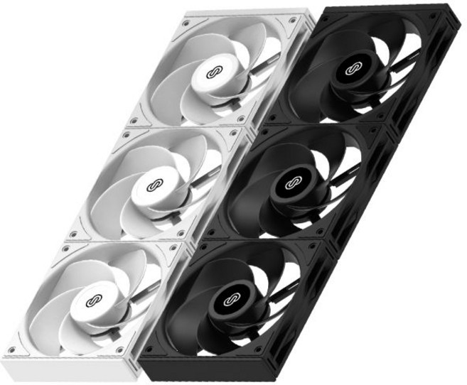 3RSYS Silence GI 120N 데이지체인 3팩 블랙, 1개, Silence GI 120-N 데이지체인