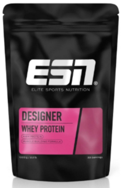 ESN 웨이 프로틴 파우더 바나나맛 1kg 단백질 보충제, 딸기